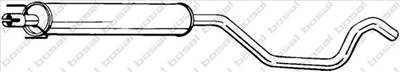 BOSAL 285-313 - középső kipufogó dob OPEL VAUXHALL