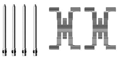 TEXTAR 82555000 - Fékbetét szerelékkészlet ALFA ROMEO BMW