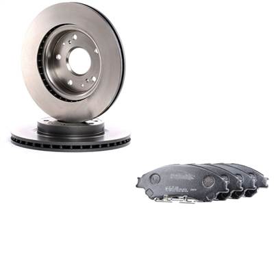 Suzuki Vitara és SX4 S-Cross 2015-től első féktárcsa Optimal (Made In Germany) és utángyártott fékbetét szett (55311-61M00, OPT BS-9426C,