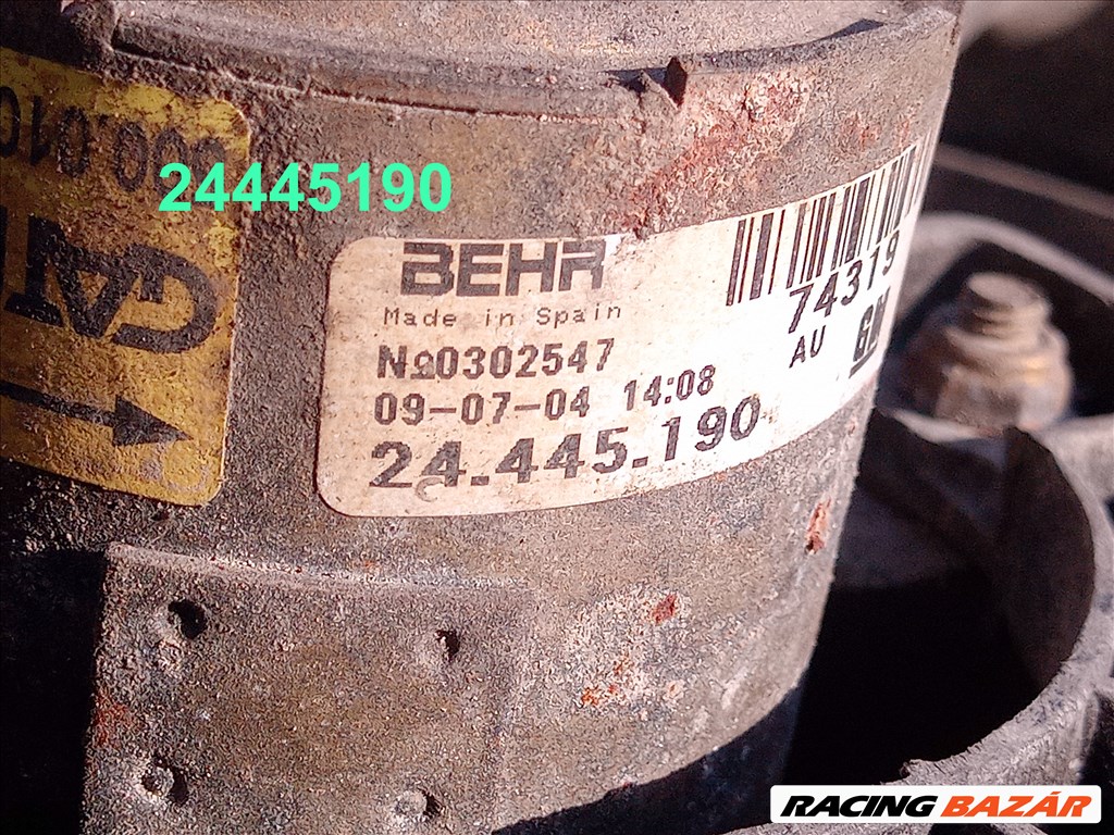 Opel Corsa C VENTILÁTOR MOTOR C CORSA 24445190 1. kép