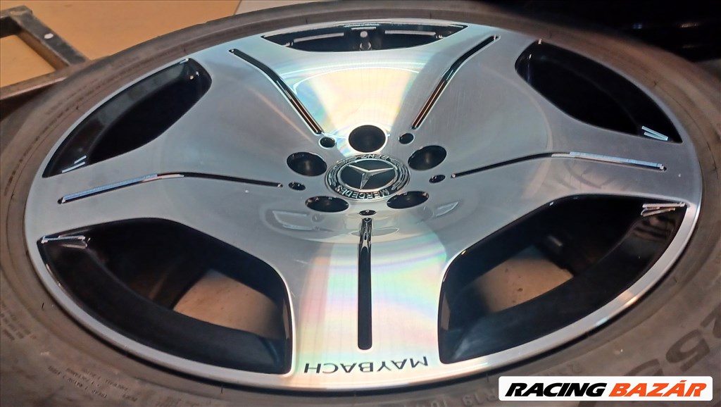 Mercedes W223 Maybach 5x112 8,5x19 255/45 R19 nyári gumikkal 4db 3. kép