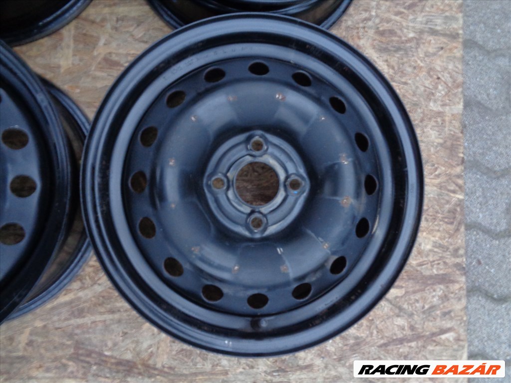 Chevrolet Gyári lemezfelni 15-ös, 4×100-as osztóval, szép állapotban eladó. 5. kép