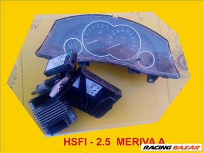 Opel Meriva A 1.6 motorvezérlő elektronika computer szett hsfi25z16se