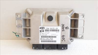 508577 Peugeot 307, Motorvezérlő, Ecu, 16631054, 9653979480, Magneti.