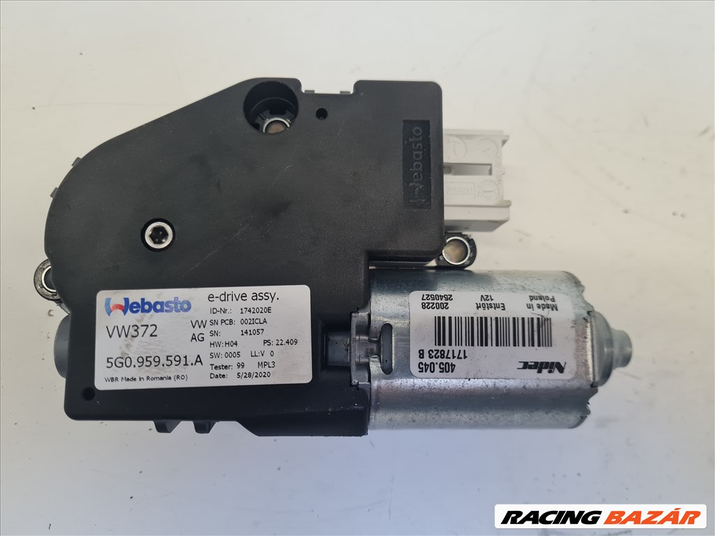 Volkswagen Golf VII tetőablak motor (15998) 5g0959591a 1. kép