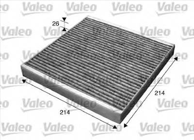 VALEO 715608 - pollenszűrő SMART