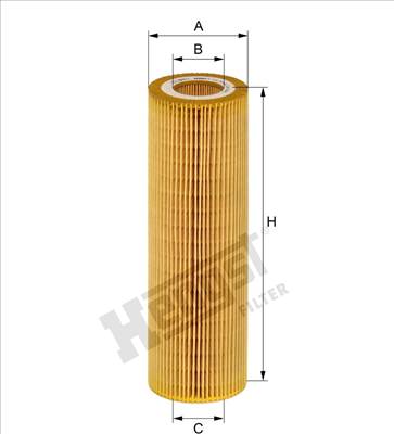 olajszűrő HENGST FILTER E123H01 D194 for SCANIA, DOOSAN, RENAULT, TEREX