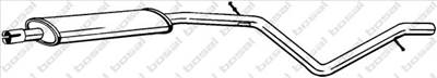 BOSAL 285-385 - középső kipufogó dob DACIA RENAULT