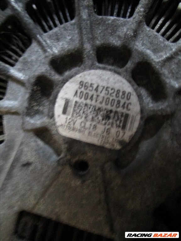 Citroën C5 II, Citroën C4 Grand Picasso  Jumpy Peugeot Expert II 1.6-2.0 HDI generátor 9654752880 2. kép