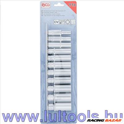 Hosszú dugókulcs készlet 3/8″ 8-19mm