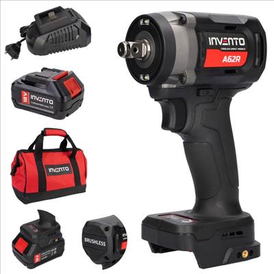 Invento Akkus ütvecsavarozó 680 Nm, 1/2” - PXA62R