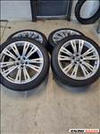  5x112 lyukosztású 20" újszerű gyári Audi alufelni, rajta 265/40 újszerű Dunlop téli gumi