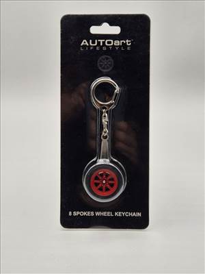 1:18-as AUTOart felni kulcstartó - piros