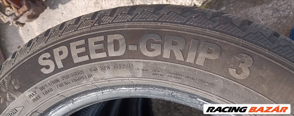 225/55 R17H szép állapotú Semperit téligumi (DOT 2019 28hét) garnitúra eladó. 3. kép