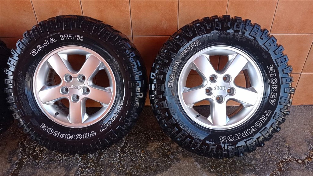 JEEP 17” ALUFELNI 5x127 OFF-ROAD 33x12.5R17 GUMIVAL OLCSÓN! 2. kép