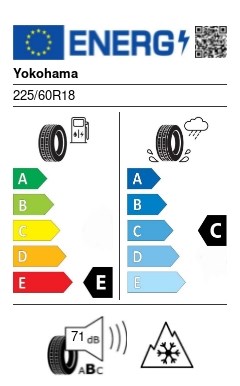 Yokohama Georlandar A/T G015 RPB 225/60 R18 104H XL M+S 3PMSF off road, 4x4, suv négyévszakos gumi 2. kép