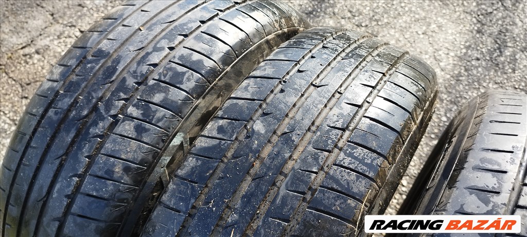  5x114.3 lyukosztású 16" Ford Maverick gyári alufelni, 215/70 Hankook nyári gumival eladó! 5l84-1007 4. kép