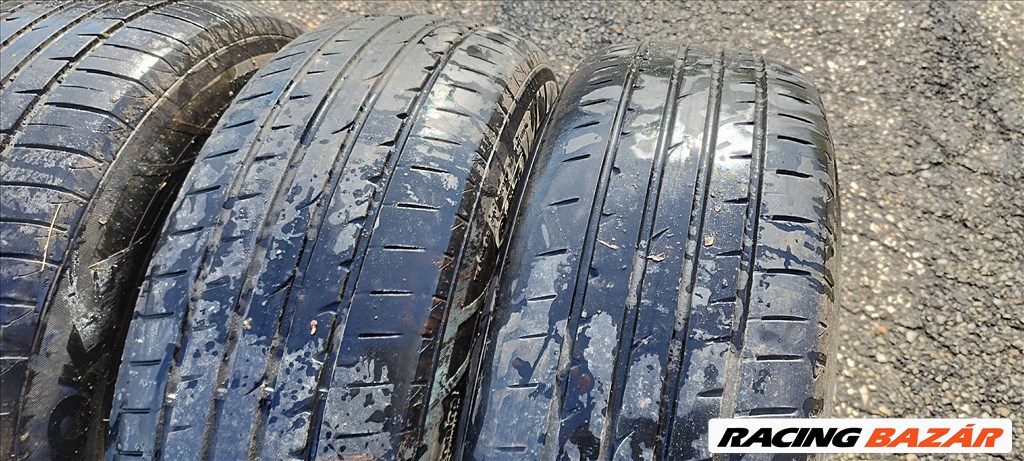  5x114.3 lyukosztású 16" Ford Maverick gyári alufelni, 215/70 Hankook nyári gumival eladó! 5l84-1007 6. kép