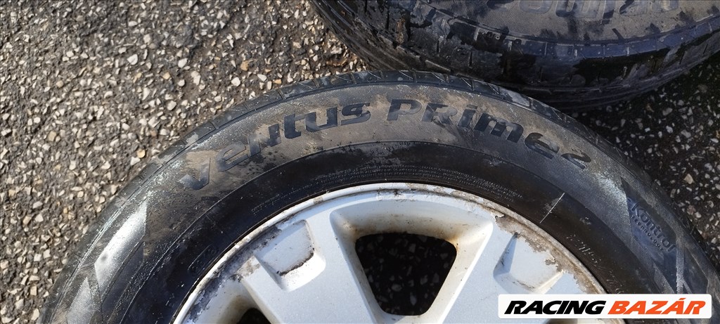  5x114.3 lyukosztású 16" Ford Maverick gyári alufelni, 215/70 Hankook nyári gumival eladó! 5l84-1007 11. kép
