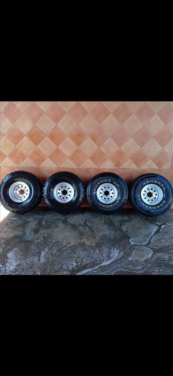MANGELS 15" LEMEZFELNI 6X139,7 OFF-ROAD 33X12.5R15 GUMIVAL OLCSÒN!!! 1. kép