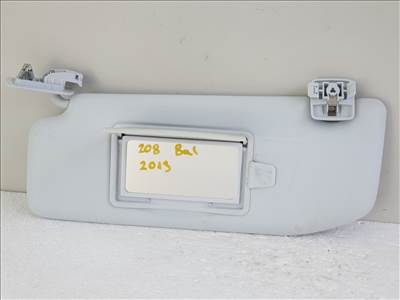 504175 Peugeot 208, Bal Napellenző. Tükörrel Szerelt.