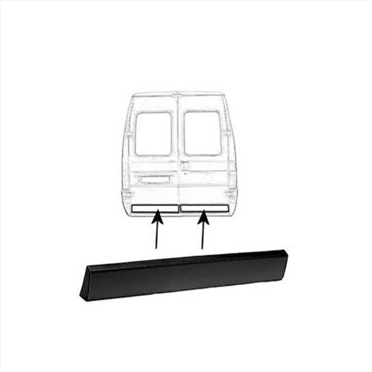 Fiat Ducato oldalsó díszléc 2002- 1. kép