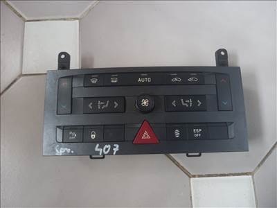 Peugeot 407 fűtés klíma panel kapcsoló 96573322xa