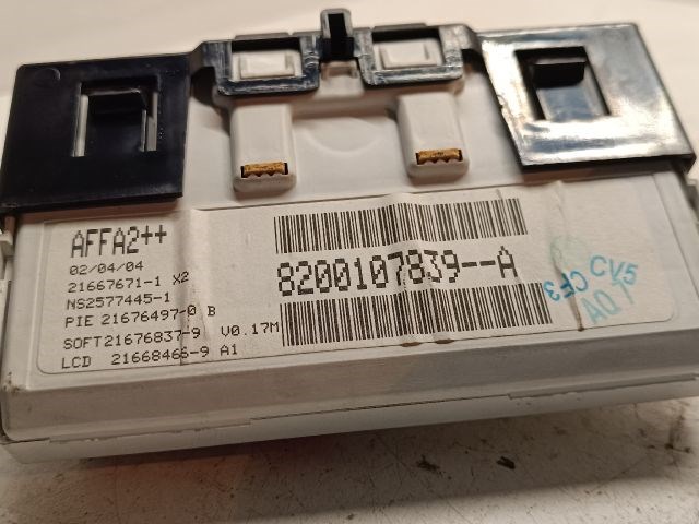 RENAULT MEGANE II Multifunkciós Kijelző 3. kép