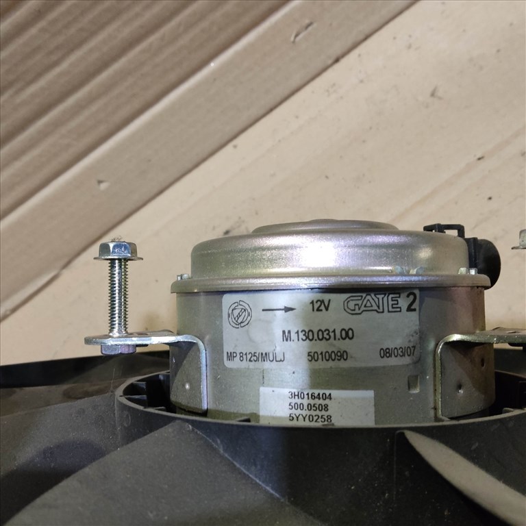 Fiat Multipla 1998-2010 1,9 8v Diesel Hűtőventilátor motor 5010090 2. kép