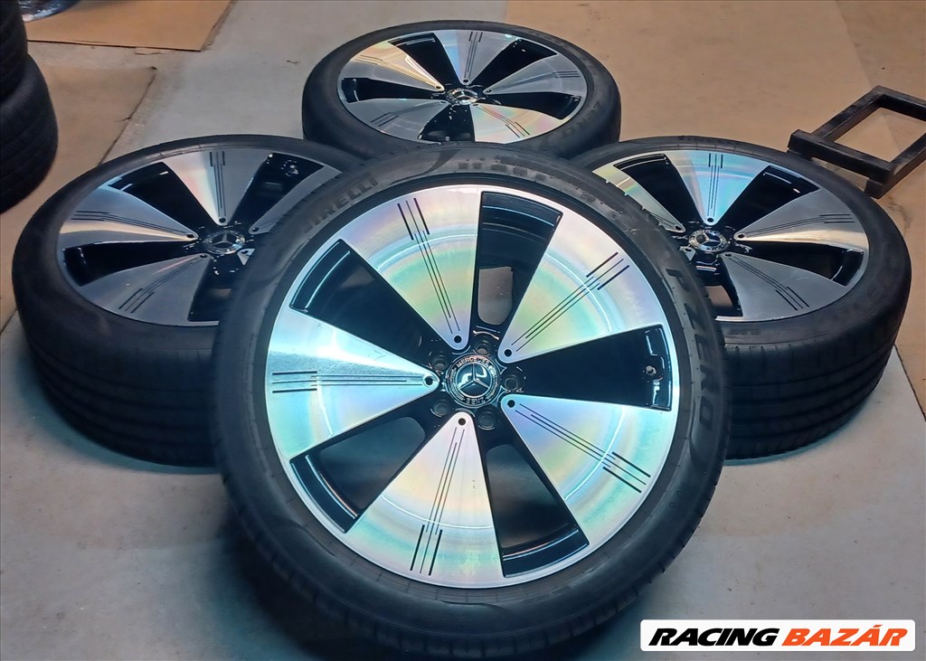 Mercedes W297 EQS 5x112 9,5x21 265/40 R21 nyári gumikkal 4db 2. kép