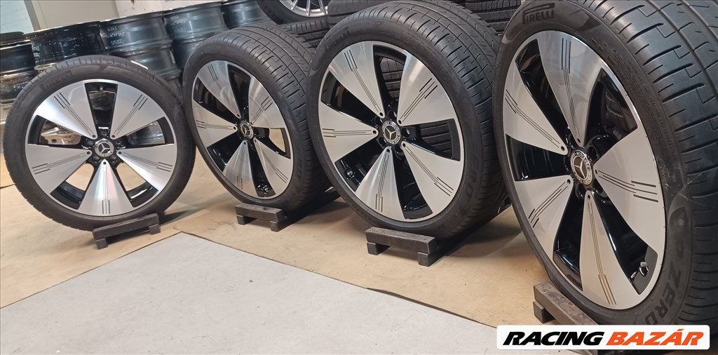 Mercedes W297 EQS 5x112 9,5x21 265/40 R21 nyári gumikkal 4db 7. kép