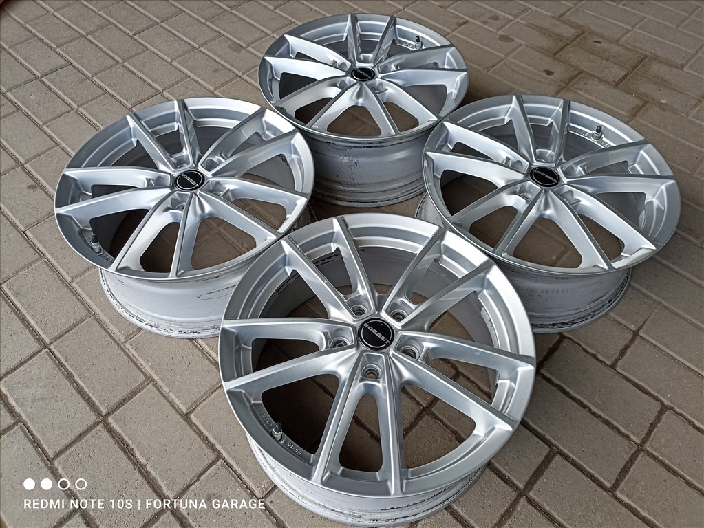 5x112 17" Borbet W újszerű alufelni garnitúra 2. kép