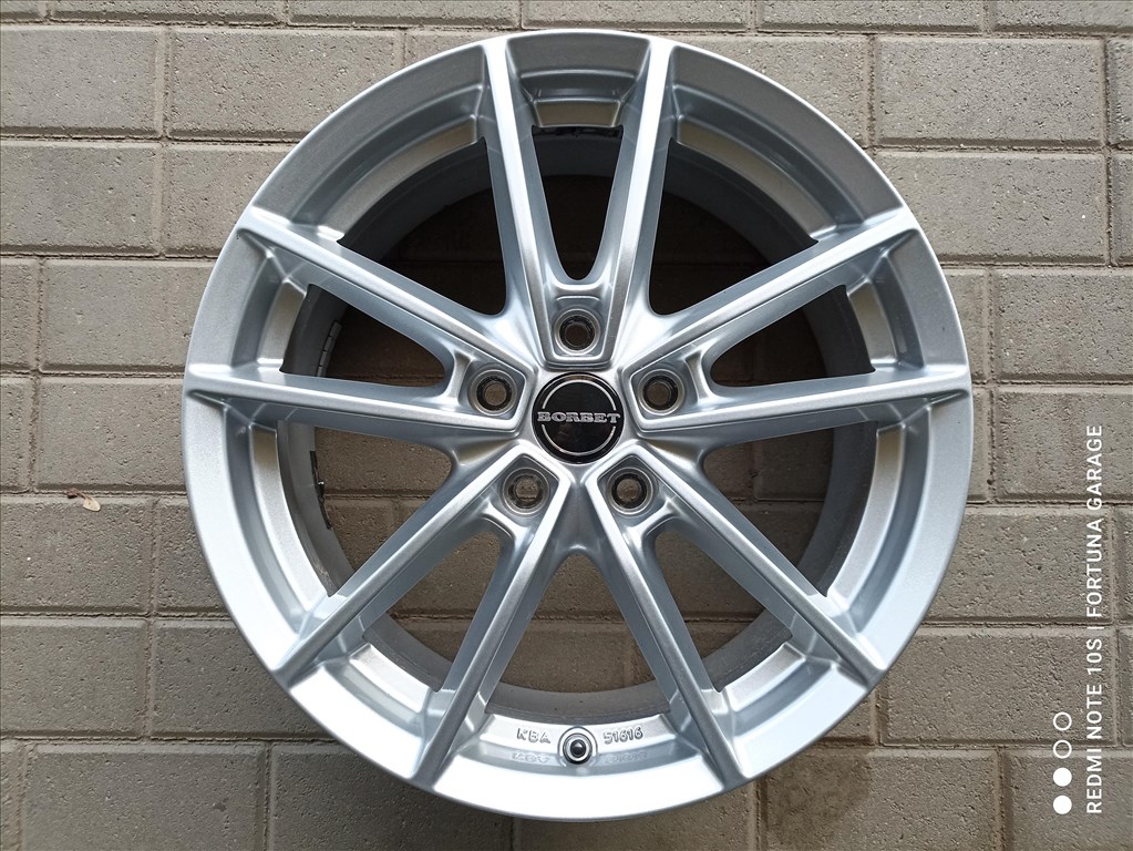 5x112 17" Borbet W újszerű alufelni garnitúra 3. kép