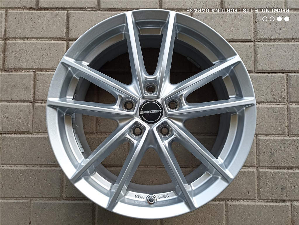 5x112 17" Borbet W újszerű alufelni garnitúra 4. kép