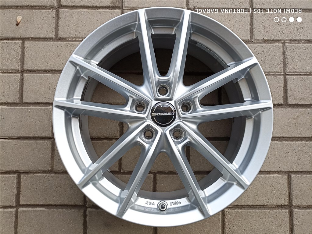 5x112 17" Borbet W újszerű alufelni garnitúra 5. kép