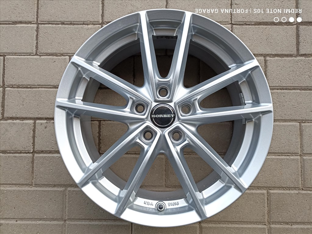 5x112 17" Borbet W újszerű alufelni garnitúra 6. kép