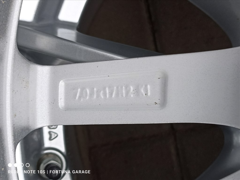 5x112 17" Borbet W újszerű alufelni garnitúra 7. kép