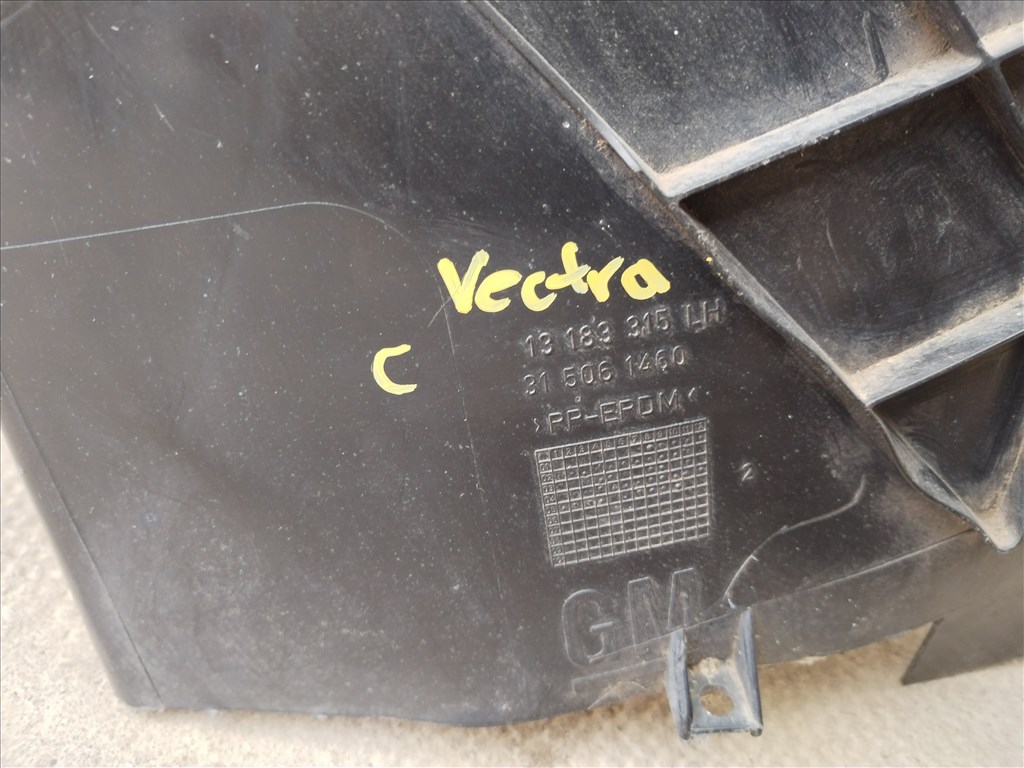 Opel Vectra C bal első dobbetét 13183315Lh 315061460 3. kép