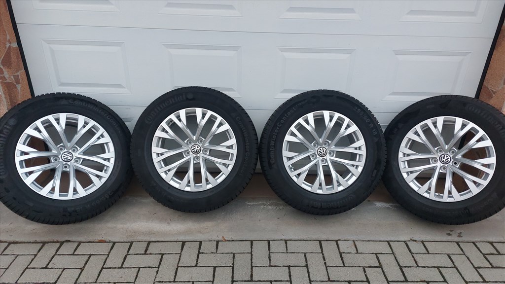 Gyári, Új,VW Tuareg III. /CASCADE/18" alufelni 5x112 Új téli gumik  6. kép