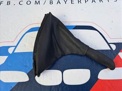 BMW E46 fekete bőr kézifék szoknya zsák bőr markolat
