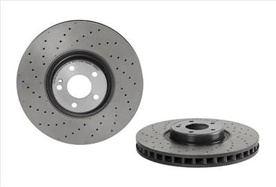 BREMBO 09.D524.13 - féktárcsa MERCEDES-BENZ MERCEDES-BENZ (BBDC)