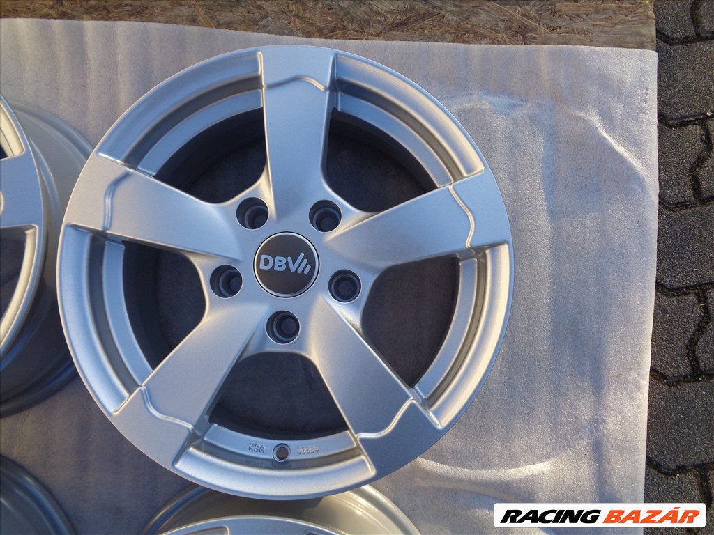 Új DBV Germany alufelni 15-ös, 5×114.3-as osztóval eladó. 4. kép