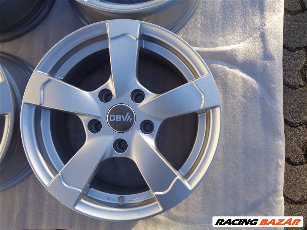 Új DBV Germany alufelni 15-ös, 5×114.3-as osztóval eladó. 5. kép
