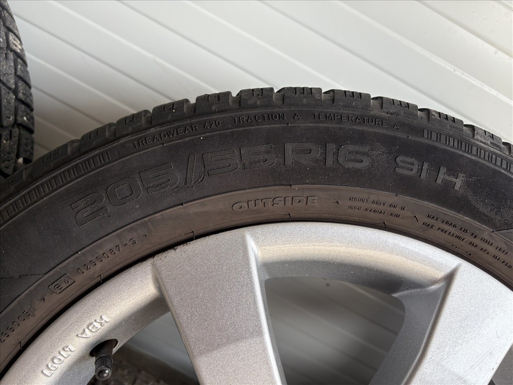 Aluett 5x108 16" alufelnik téli gumikkal olcsón 5. kép