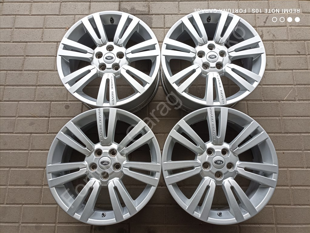 5x120 20" Land Rover újszerű alufelni garnitúra + TPMS (R) 1. kép