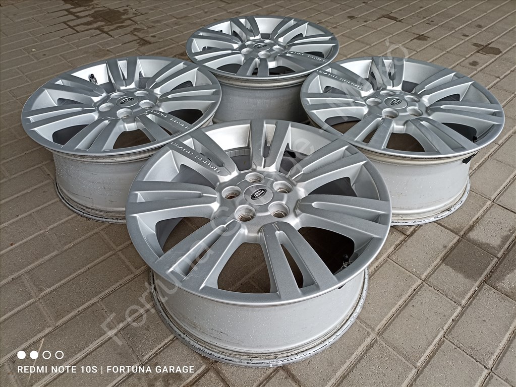 5x120 20" Land Rover újszerű alufelni garnitúra + TPMS (R) 2. kép