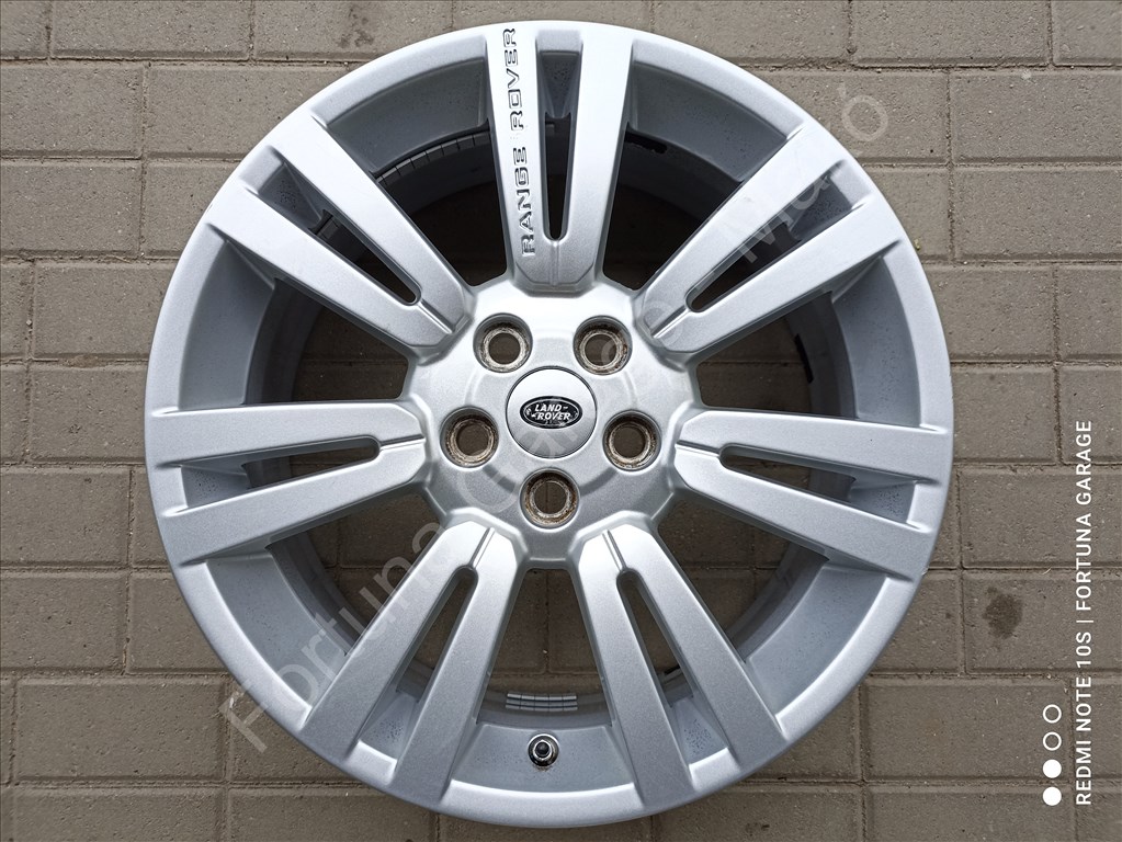 5x120 20" Land Rover újszerű alufelni garnitúra + TPMS (R) 4. kép
