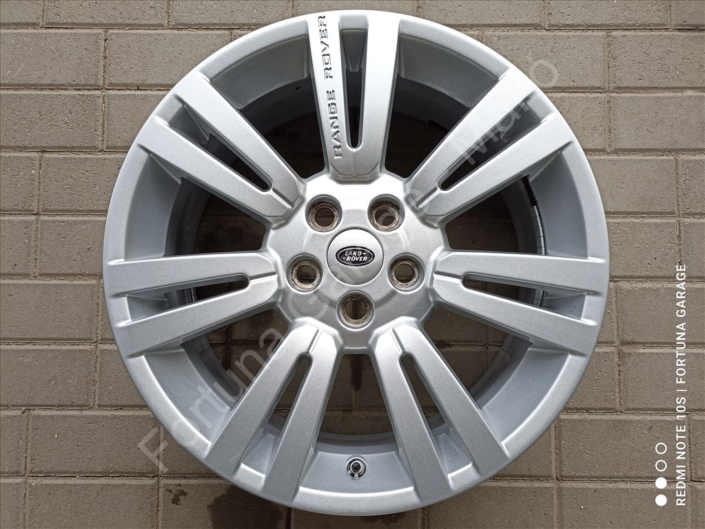 5x120 20" Land Rover újszerű alufelni garnitúra + TPMS (R) 5. kép