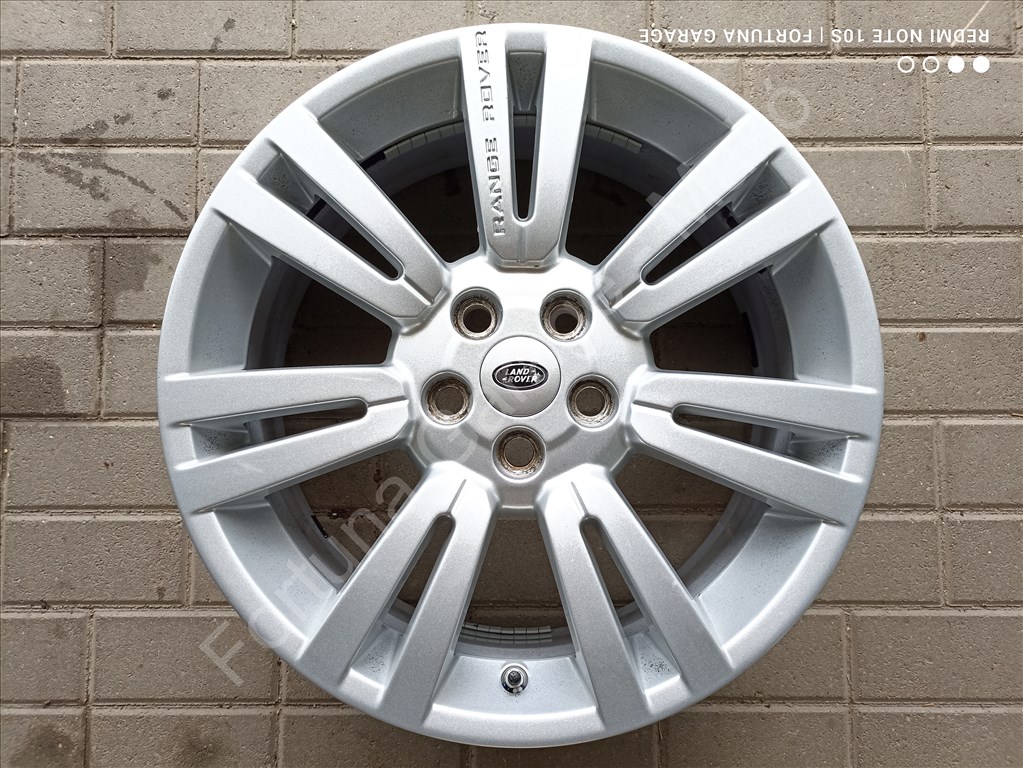 5x120 20" Land Rover újszerű alufelni garnitúra + TPMS (R) 6. kép