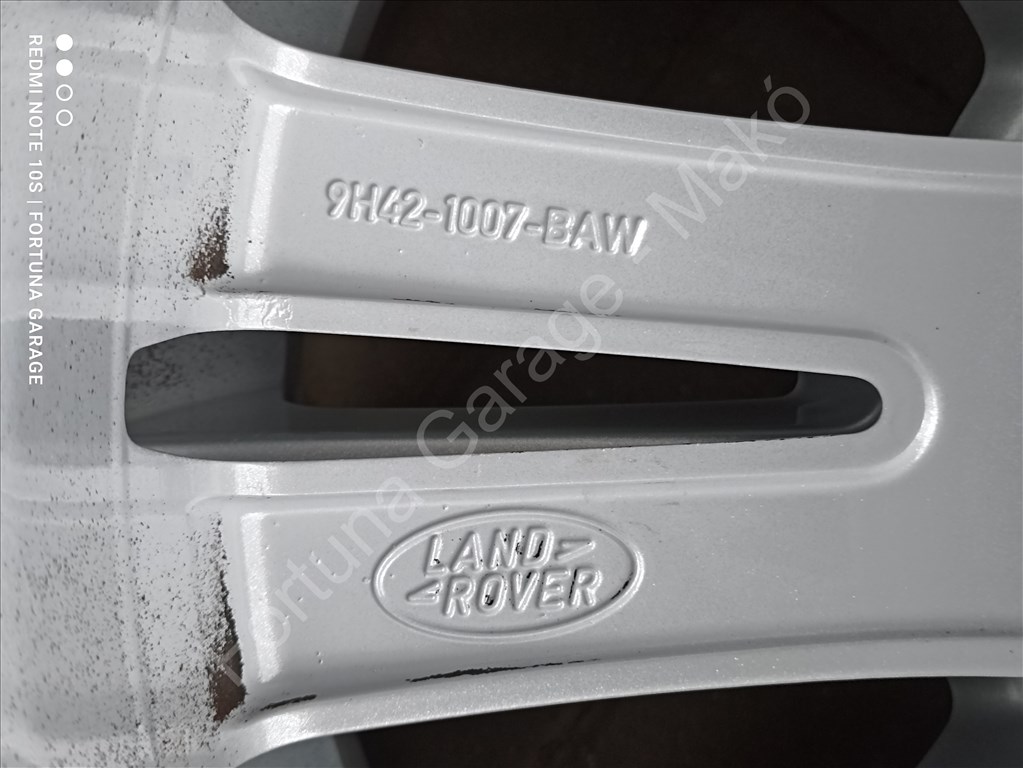 5x120 20" Land Rover újszerű alufelni garnitúra + TPMS (R) 7. kép